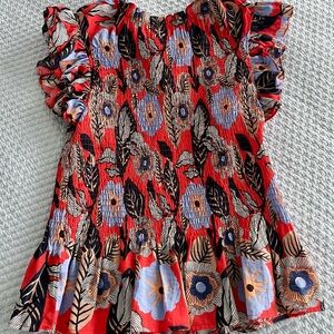 THML Floral Top Sz S